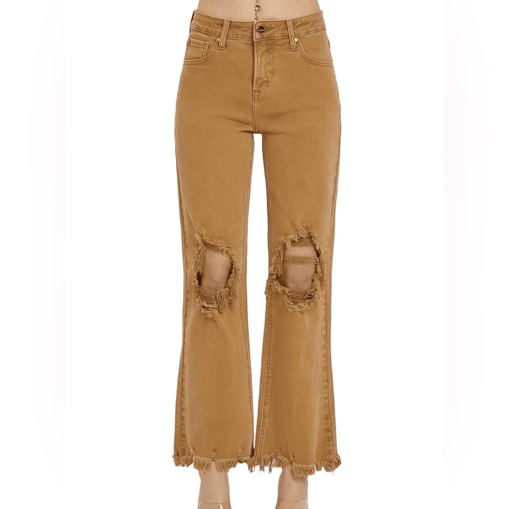 Distressed Risen Jeans